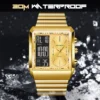 LIGE Original Luxury Man Electronic Wristwatch Casual Stainless Waterproof Luminous Dual Display Quartz Digital Watches for Men - Image 3