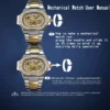 LONGLUX automatic watch luxury stainless steel wholesale mechanical wristwatches skeleton waterproof diamond mens watch men gift - Image 6