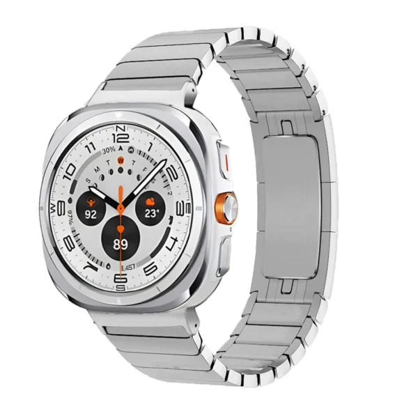 Stainless Steel Strap for Samsung Galaxy Watch Ultra 47mm Smart Watch Official Original Buckle Bracelet for Galaxy Watch 7 Ultra - Image 2