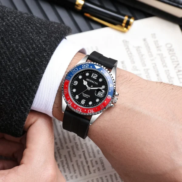 Men 2023 Sports Watches Fashion Men's Version Simplicity Figures Luminous Quartz Watch Casual Silicone Stra Gifts Wristwatches - Image 2