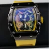 UTHAI Men's Watch Sports High Appearance Fashion Trend Luminous Waterproof Rubber Bucket Dragon Tiger Male's Clock Watches - Image 4