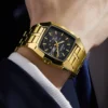 2023 Luxury Men Watches Fashion Quartz Wristwatch Original Waterproof Stainless Steel Watch for Man Date Week Relogio Masculino - Image 6