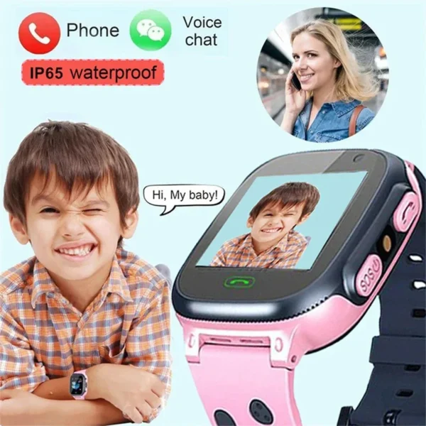 Xiaomi S1 Kids Smart Watch 4G Sim Card Smartphone Waterproof Antil-lost LBS Location Tracker Touch-screen Birthday Gifts For kid - Image 5
