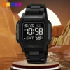 SKMEI Dual Time Digital Watch Luxury Fashion Men's Watches Countdown Stopwatch with Alarm Clock Waterproof Electronic Movement - Image 4