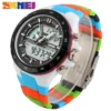 Skmei Relogio Masculino Sport Watch 1016 Men Fashion Casual Alarm Clock Waterproof Military Chrono Dual Display Wristwatches - Image 3