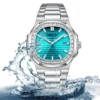 New Rhinestone Men's Watch Business Casual Waterproof Calendar Luminous Quartz Wristwatch Fashion Watches for Men reloj hombre - Image 6