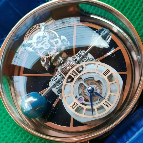 Montre Mens Watches Top Brand Luxury Jacob&Co Astronomia Solar Watch Jewellery Show Basel World Quartz Watch Relogio Masculino - Image 6