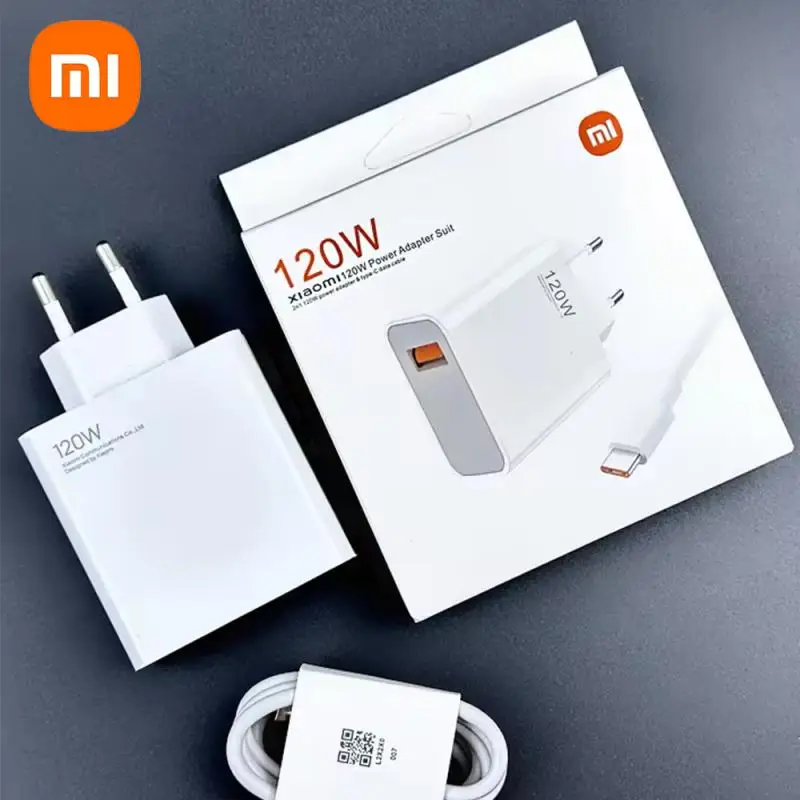 Xiaomi 120W Super Fast Turbo Hyper Charger Power Supply Adapter Usb Type-C For Mi 12 11 Ultra Pro 10T F4 13T Poco Redmi Phones sinsa