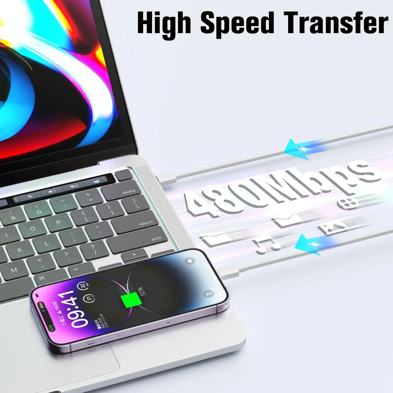 PD 30W For Apple iPhone Type C to Lightning Fast Charging Cable For iPhone 14 13 12 11 Pro Max X 8 7 6 Plus SE Phone Accessories sinsa - Image 3