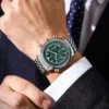 POEDAGAR Luxury Military Men Watch Waterproof Luminous Date Chronograph Man Watch Business Stainless Steel Men's Quartz Watches - Image 5