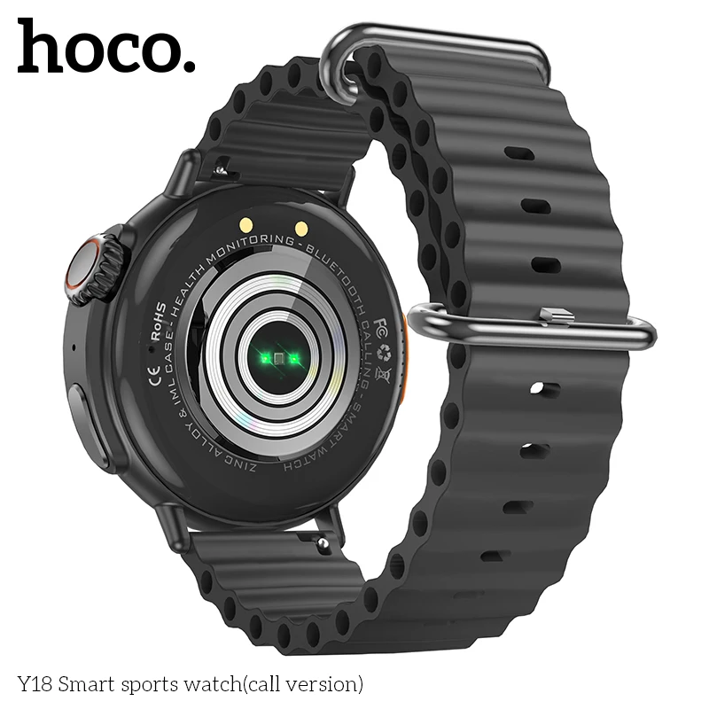 HOCO Multifunctional Smart Watch Men Women Bluetooth Connected Phone Music Fitness Sports Bracelet Sleep Monitor Call Version - Image 3