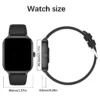 Smart watch, wireless calling/dial, multi-Sport mode, information reminder, Various APP Reminders,for iPhone/Andriod - Image 2