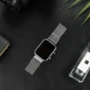 Luxury Gold Sliver Men's Digital Watch Waterproof Simple Metal Magnetic LED Wrist Watch Diaplay Time Date Mens Electronic Watch - Image 4
