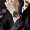 NIBOSI Fashion Simple Men Watch Slim Steel Week Date Waterproof Gold Watch For Men Quartz Business Watch Clock Relogio Masculino - Image 6