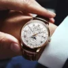 Luxury Man Watch Waterproof Chronograph Moon Phase Pattern Luminous Men's Wristwatch Leather Men Quartz Watches Casual Clock - Image 6