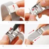 Milanese Watch Band Stainless Steel Wristband Replacement Strap Width 12mm 13mm 14mm 16mm 17mm 18mm 19mm 20mm 22mm With Tool Pin - Image 4