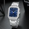 CURREN NEW Rectangular Business Watches for Men 2023 Fashion Brand Quartz Stainless Steel Band Wristwatch Male Clock 8457 - Image 6