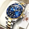 OLEVS Top Brand Men's Watches Trend Fashion Journal Type Original Watch for Man Waterproof Luminous Date magnifying Date Reloj - Image 2
