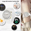 2024 New Fashion Women Smart Watch Heart Rate GPS Sport Fitness Watch Waterproof Voice Calling Smart Watch For Huawei Watch GT3 - Image 2