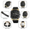 SKMEI 3 Time LED Light Digital Sport Mens Watch Multifunctional Countdown Wristwatches 5Bar Waterproof Date Alarm reloj hombre - Image 4