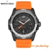 NORTH EDGE EVOQUE 2 Men Digital Military Watch Waterproof 50M Men's Sport Wristwatches Solar Power Luminous Enviormentally Clock