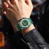 CURREN 8448 Men's Fashion Quartz Watch Outdoor Large Dial Luminous Waterproof Silicone Strap Sport Wristwatch reloj hombre - Image 3
