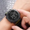 Mens Watch Military Water resistant SYNOKE Sport watch Army LED Digital wrist Stopwatches For Male relogio masculino Watches - Image 2