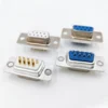 10PCS DB9 Adapter Connector Core RS232 Serial COM Plug Connectors Hole/pin DB15 Female Male Port Socket D Sub DP9 Plastic Case - Image 6