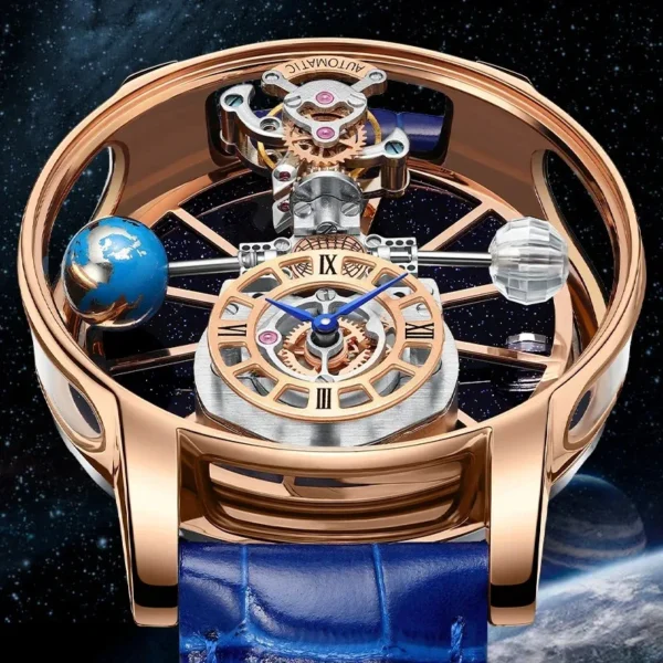 Montre Mens Watches Top Brand Luxury Jacob&Co Astronomia Solar Watch Jewellery Show Basel World Quartz Watch Relogio Masculino - Image 3