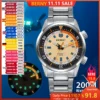 BERNY Automatic Diving Watches for Men 20AMT Super Luminous Mechanical Men's Diver Watch Sapphire Full Stainless Steel Dive