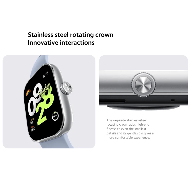 In Stock Global Version Redmi Watch 4 Smart Watch Ultra Large 1.97'' AMOLED Display 20 Days Battery Life Support 5-system - Image 4