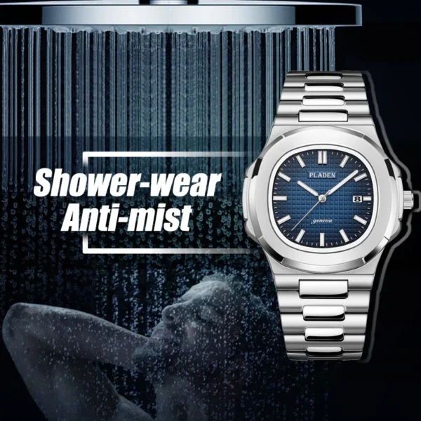 PLADEN Luxury Watches Men Top Brand High Quality Stainless Steel relogio masculino Fashion Waterproof Quartz Watch For Men 2023 - Image 5
