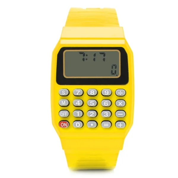 Fashion Men Watches Men Led Digital Watches Silicone Electronic Wristwatches Calculator Watches montre enfants reloj infantil - Image 3