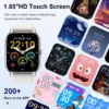 Jxrev Smart Watch, 1.85" Sports Watch for IP68 Waterproof, 110+ Sport Modes, Fitness Activity Tracker, Ultra Thin Watch. - Image 4