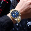NIBOSI Luxury Men Watch Waterproof Luminous Chronograph Date Stainless Steel Watch for Men Quartz Military Men's Watches Reloj - Image 6