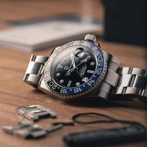 PAGANI DESIGN V3 Version GMT Watches Men's Luxury Sapphire Automatic Mechanical Watch 40MM Stainless Steel Waterproof Watch - Image 5