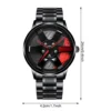 Car Wheel Watch With Leather Strap For Men Multifunctional Business Male Clock Running Climbing Fishing Sports Watch - Image 5