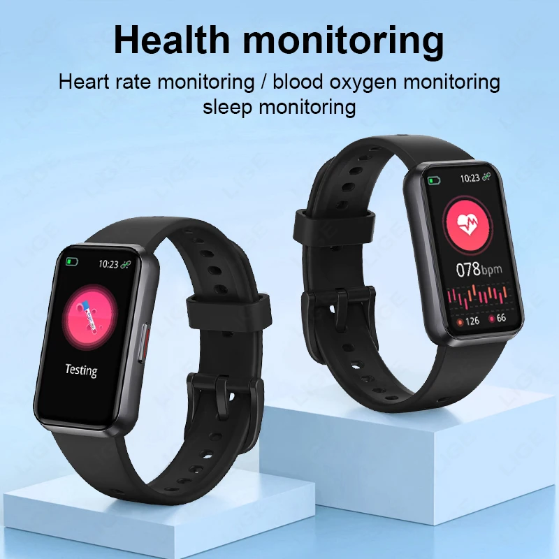 LIGE 2024 New 1.47" Man Smart Watch Men Women Bluetooth Call Smartwatch Sports Fitness GPS Tracker Smart Band For Android IOS - Image 2