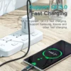 Essager USB Type C To USB C Cable 100W/5A PD Fast Charging Charger Wire Cord For Macbook Xiaomi Samsung Type-C USBC Cable 2M - Image 5
