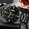 New Business Casual Watch Часы Мужские Luxury Fashion Watches Men Stainless Steel Quartz Wrist Watch for Man Relojes Para Hombre - Image 4