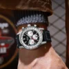 HONMIN Man Luxury Watch High Quality Waterproof Chronograph Luminous Men's Wristwatch Leather Men Quartz Watches Casual Clock - Image 3