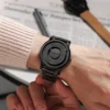 PENGAGAR Men's Watches Stainless steel Quartz Watch Creative Scrolling Pointer Magnetic Force Wrist Clock Relogio Masculino +box - Image 5