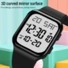 Men's Business Watch Digital Fashion Silicone Sports Electronic LED Digital Watch Men's Alarm Clock Leisure - Image 5