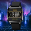 SKMEI 1848 Clock reloj hombre Digital movement Wristwatch For Mens Sport Watches 3Bar Waterproof LED Light Electronic Countdown - Image 3