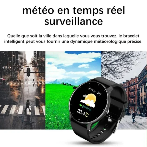 Xiaomi New Smart Watch Men Full Touch Screen Sport Fitness Watch IP67 Waterproof Bluetooth For Android ios smartwatch Men+box - Image 6