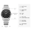 TIAN WANG Men Watch High-end Business Wristwatch Quartz Men's Watches Waterproof Steel Band Man Simple Wristwatches For Him Gift - Image 5