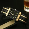 WWOOR 2024 Fashion Mens Watches Top Brand Luxury Wrist Watch Quartz Square Waterproof Geneva Design Mens Clock Relogio Masculino - Image 5