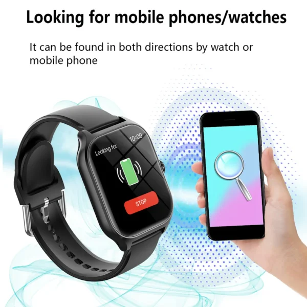 Trendy Smart Watch For Men 2.01” HD 240*296 Gift Bluetooth Call Custom Photo Dynamic Island Alarm Clock Watches For Android Ios - Image 4