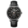 2024 Mens Watch Chronograph Moon Phase Pattern Luminous Top Luxury Sport Male Wristwatch Leather Men Quartz Watches Casual Clock - Image 3