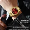 NIBOSI Luxury Watch for Man Date Week Waterproof Luminous Diamond Men Watch Quartz Sport Clock Stainless Steel Relogio Masculino - Image 6